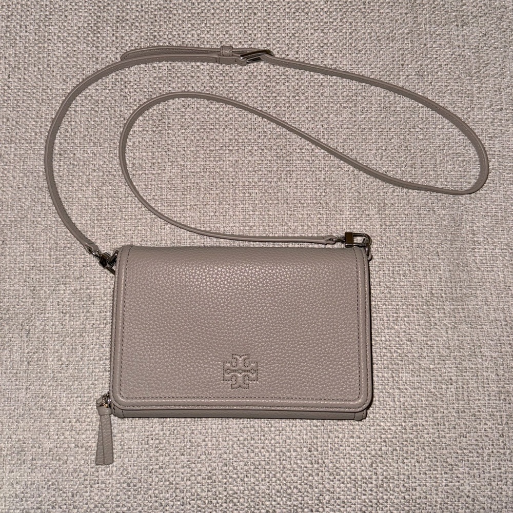 Tory Burch Fleming Leather Crossbody Bag ⭐️EUC⭐️